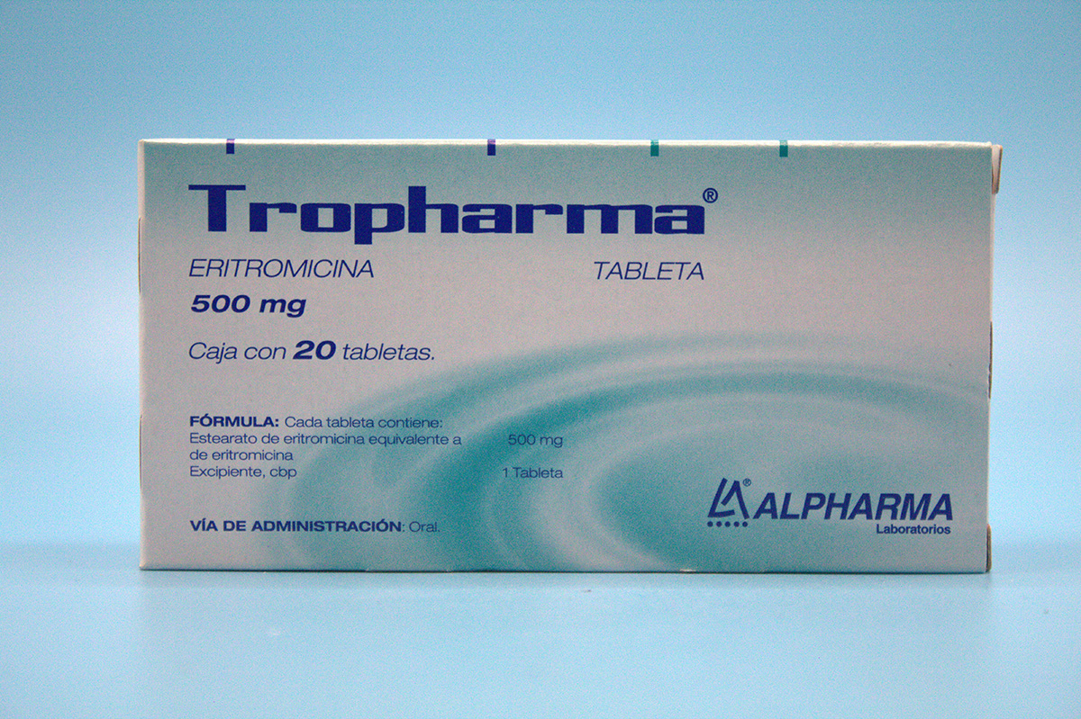 TROPHARMA 500MG 20 TABLETAS Farma Gen