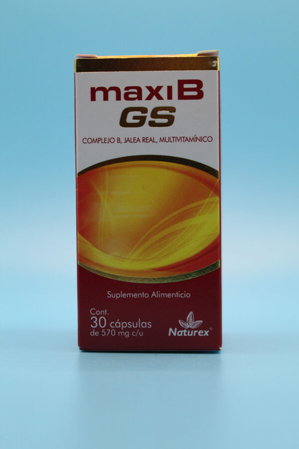 * MAXI B GS 30 CAPS 570 MG | Farma Gen