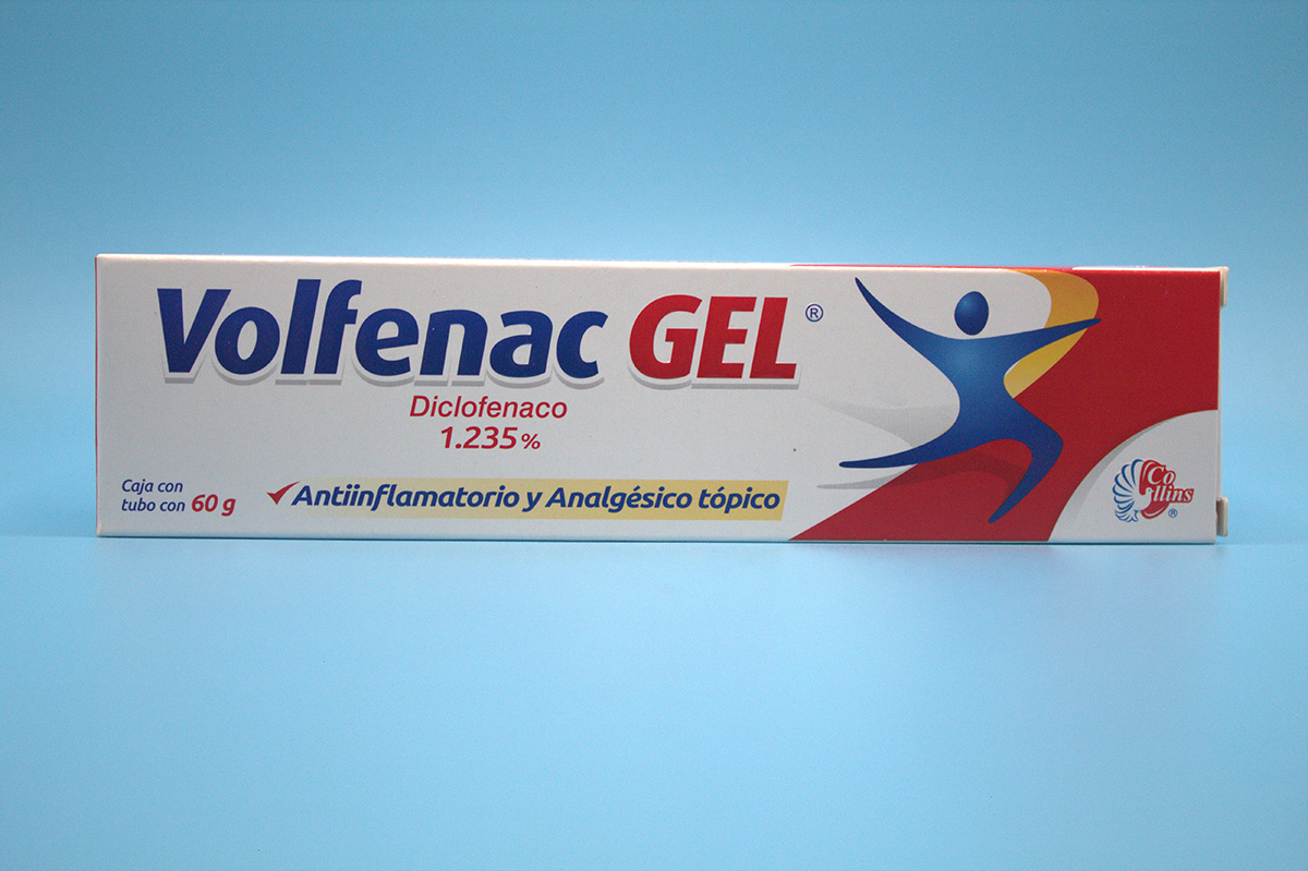 VOLFENAC DICLOFENACO GEL 1.235 % TUBO 60G | Farma Gen